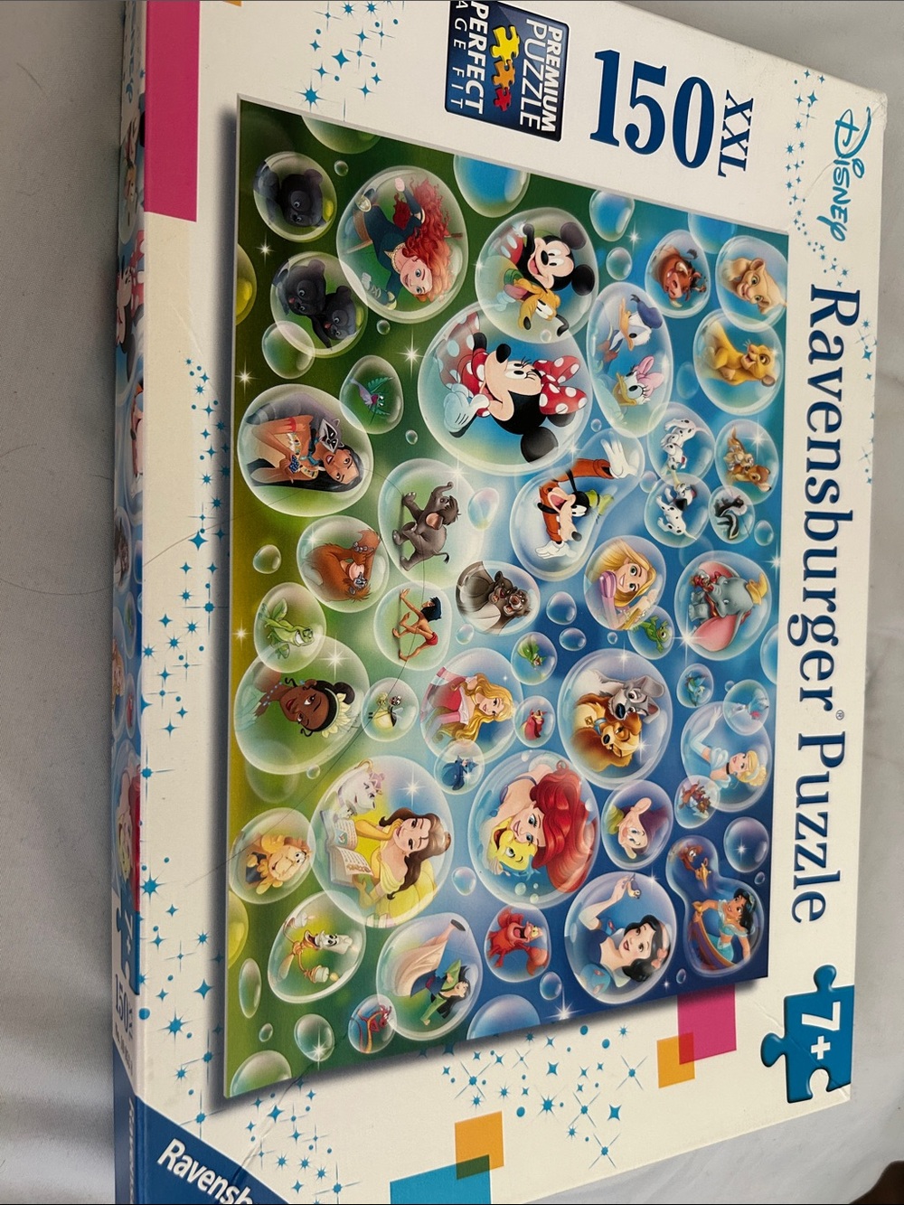 Ravensburger Bubble Collage Disney Puzzle - Blue Green Accents